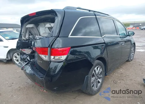 2015 Honda Odyssey Touring/Touring Elite z USA, uszkodzony, nr VIN 5FNRL5H96FB017443